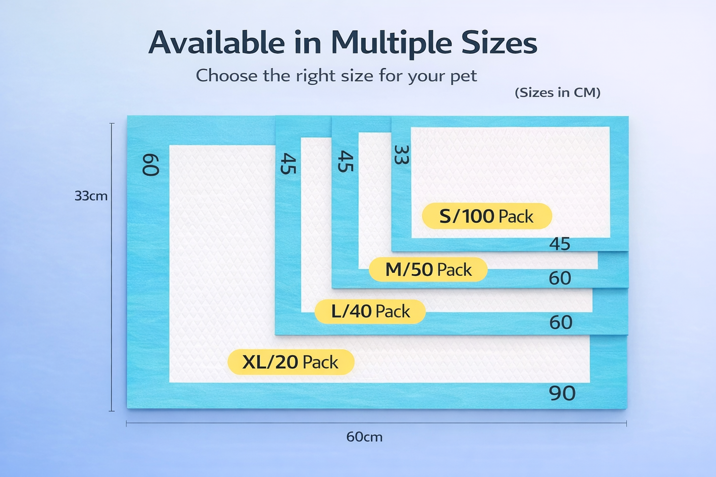 7-Layer Ultra Absorbent Pee Pads