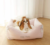 Sweet Pink Cushion Bed