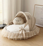 Beary Khaki Cradle Bed