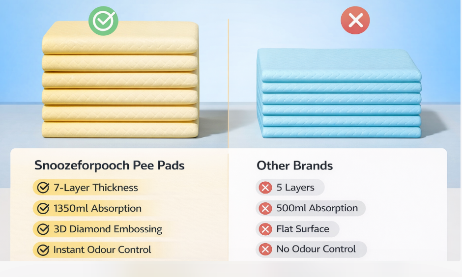 7-Layer Ultra Absorbent Pee Pads