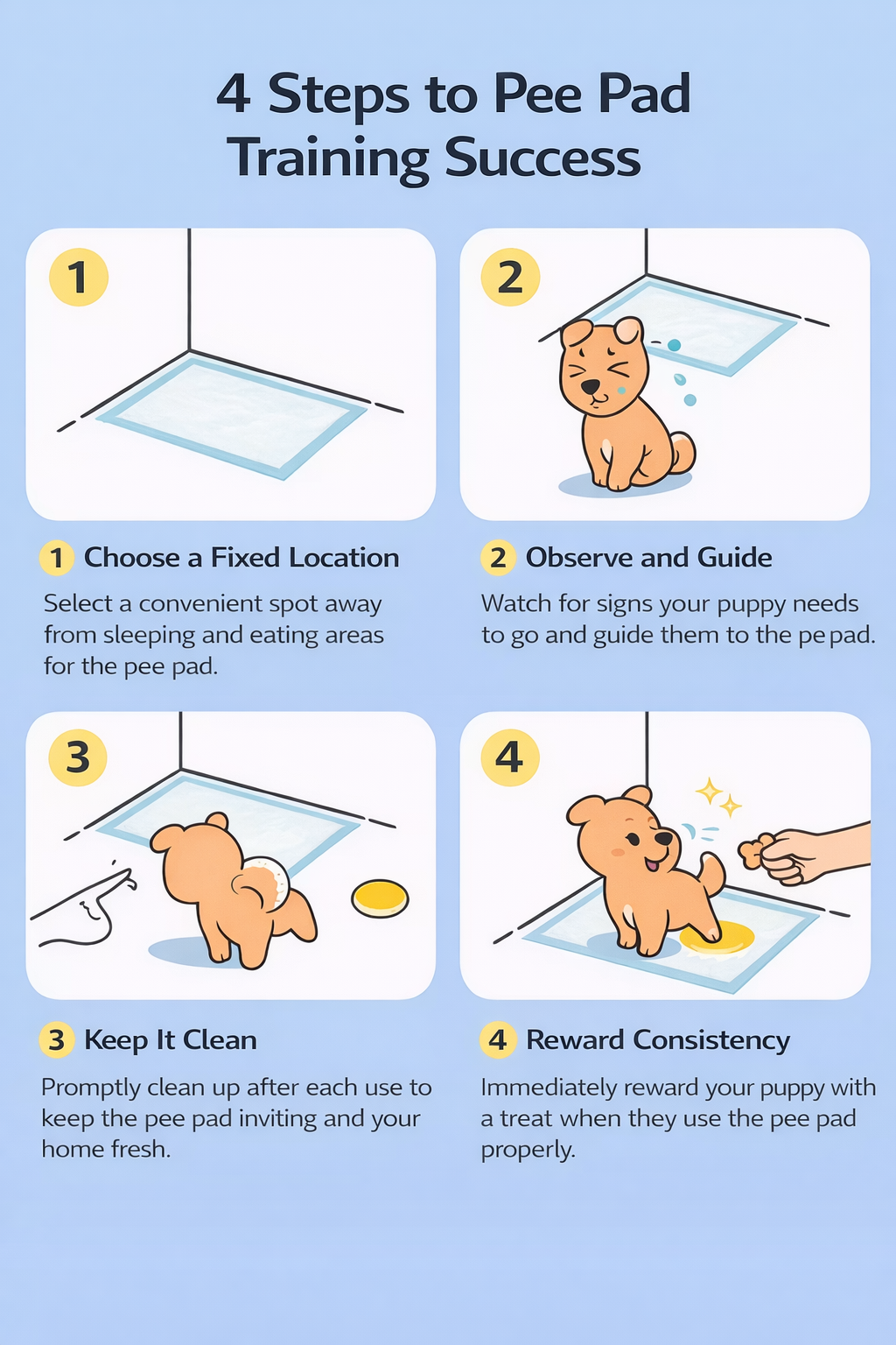 7-Layer Ultra Absorbent Pee Pads